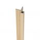 Composite Slatted Cladding Corner Trim - 3.6mtr Light Oak