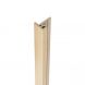 Composite Slatted Cladding End Trim - 3.6mtr Light Oak