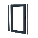 Durapost Aluminium Gate Frame - 1188mm x 1770mm Anthracite Grey
