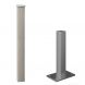 Composite Balustrade Surface Mount Newel & Cap Kit - 1150mm Ash