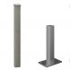 Composite Balustrade Surface Mount Newel & Cap Kit - 1150mm Graphite