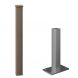 Composite Balustrade Surface Mount Newel & Cap Kit - 1150mm Walnut