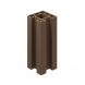 Clarity Composite Fencing Corner Post - 125mm x 1940mm Walnut