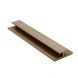 Composite Panel Cladding Joint Trim - 3.6mtr Spiced Oak