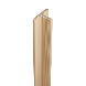 Composite Slatted Cladding Joint Trim - 3.6mtr Light Oak