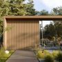 Composite Slatted Cladding - 120mm x 2.5mtr Natural Oak