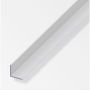 Alfer Aluminium Angle 15mm x 15mm x 1mm x 2mtr - Silver