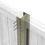 Durapost Composite Fencing Post - 1800mm Olive Grey