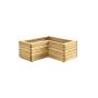 Linear Corner Wooden Planter - 800mm x 800mm