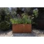 Corten Steel Tall Trough Planter - 800mm x 400mm x 800mm