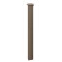 Composite Balustrade Frame Mount Newel & Cap Kit - 1100mm Walnut