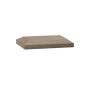 Composite Balustrade Post Cap Square & Bevelled - 115mm x 50mm Walnut