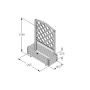 Toulouse Wooden Planter - 1000mm x 400mm