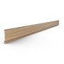 Aluminium Cladding Panel - 150mm x 2825mmm Natural Oak