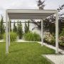Proteus Aluminium Pergola - 4000mm x 3000mm Rectangular - Pebble Grey
