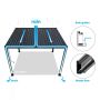 Proteus Aluminium Pergola - 4000mm x 3000mm Rectangular - Pebble Grey