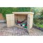 Pressure Treated Pent Large Outdoor Store - 4'9