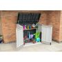 Extra Large Garden Storage Unit And Bin Store - 4'1