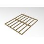 Shed Base for Forest Overlap And Shiplap Sheds - 10' x 8'