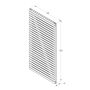 Timber Gate - Double Slatted - 1830mm