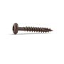 Durapost Pan Head Timber Screws - 4mm x 40mm Sepia Brown - Pack Of 200