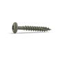 Durapost Pan Head Timber Screws - 4mm x 40mm Olive Grey - Pack Of 10