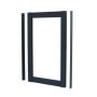 Durapost Aluminium Gate Frame - 1188mm x 1770mm Anthracite Grey