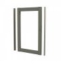 Durapost Aluminium Gate Frame - 1188mm x 1770mm Olive Grey