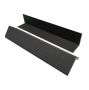 Standard Woodgrain/Grooved Composite Decking & Panel Cladding Edge Seal - 41mm x 41mm x 3600mm Charcoal