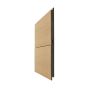 Composite Panel Cladding - 132mm x 3.6mtr Natural Oak