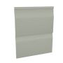 Embossed Double Shiplap Cladding - 333mm x 5mtr Misty Grey -  Pack 2