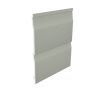 Embossed Double Shiplap Cladding - 333mm x 5mtr Misty Grey -  Pack 2