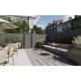 Ecoscape Composite Gate - 1820mm x 900mm Graphite