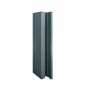 Composite Slatted Cladding External Corner - 56mm x 49.5mm x 3.6mtr Grey