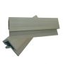 Composite Slatted Cladding External Corner - 56mm x 49.5mm x 3.6mtr Natural