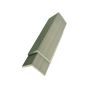 Standard Slatted Composite Cladding Angle Trim - 50mm x 3.6mtr Natural Edge Seal