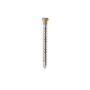Composite Decking/Cladding Colour Coded Screw - 40mm Natural Oak - Pack of 50