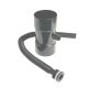 FloPlast Round Rainwater Diverter - 80mm Grey