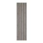 Slatted Acoustic Wall Panel - 600mm x 2400mm x 22mm Grey Oak