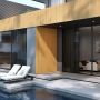 Standard Composite Slatted Cladding - 168mm x 3.6mtr Teak