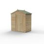 Forest Garden Shiplap Apex Shed - No Window - 6' x 4'