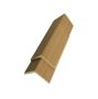Standard Slatted Composite Cladding Angle Trim - 50mm x 3.6mtr Teak Edge Seal