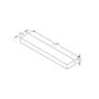 Timber Landscaping Sleeper - 1200mm - Pack of 2