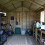 Forest Garden Tongue & Groove Apex Shed - Double Door - 10' x 8'
