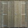 Forest Garden Tongue & Groove Apex Shed - Double Door - 10' x 8'