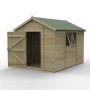 Forest Garden Tongue & Groove Apex Shed - 10' x 8'