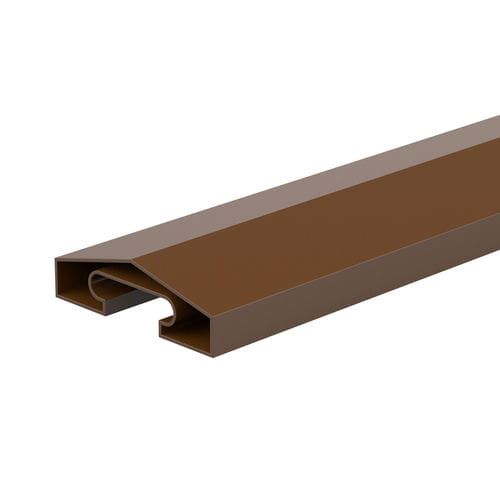 Durapost Fencing Capping Rail - 1830mm Sepia Brown