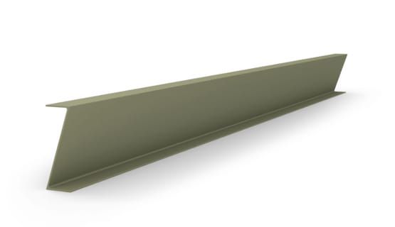 Durapost Fencing Z-Board - 1830mm x 150mm Olive Grey