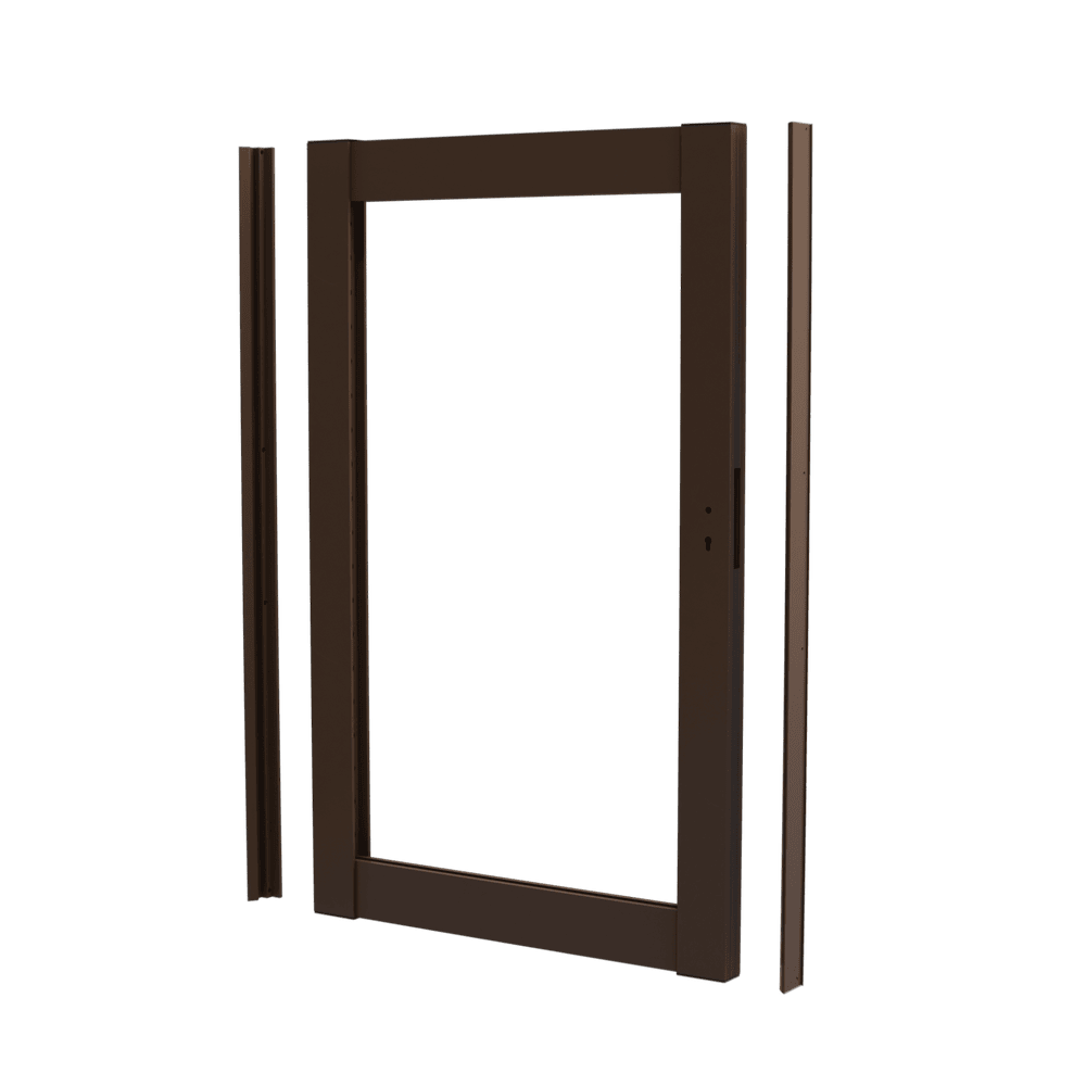 Durapost Aluminium Gate Frame - 1188mm x 1770mm Sepia Brown