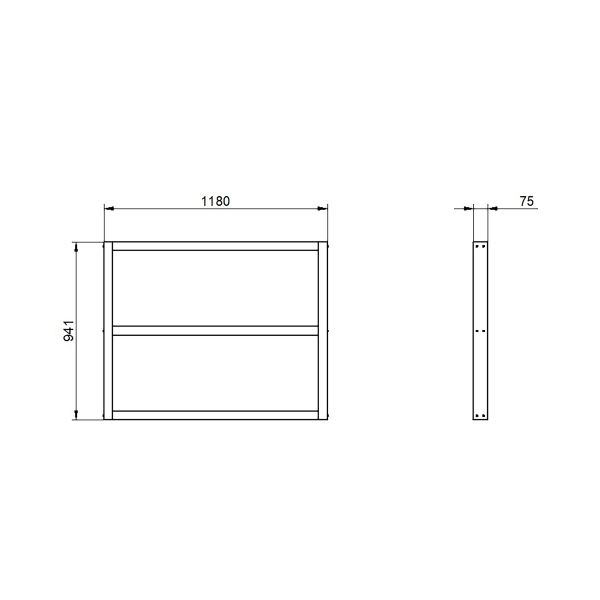 Shed Base for Forest Overlap Sheds - 4' x 3'